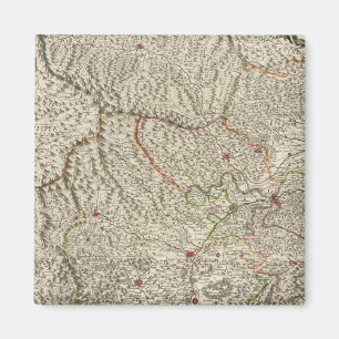 Italy, France Magnet