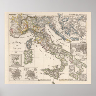 Italy from 1270 to 1450 poster