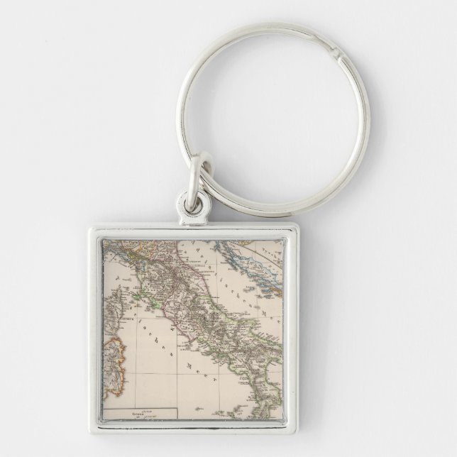 Italy from 1450 to 1792 keychain (Front)