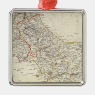 Italy II Metal Ornament