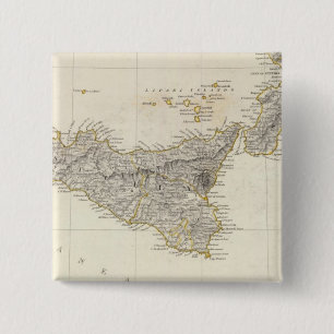 Italy III 2 Inch Square Button