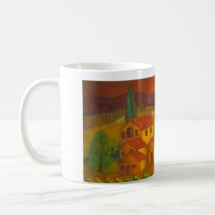 Italy, In Chianti, Hilltown Coffee Mug