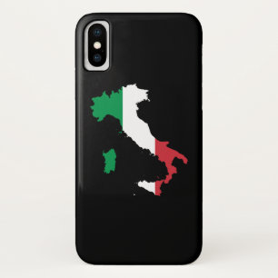 Italy in Flag Colours iPhone X Case
