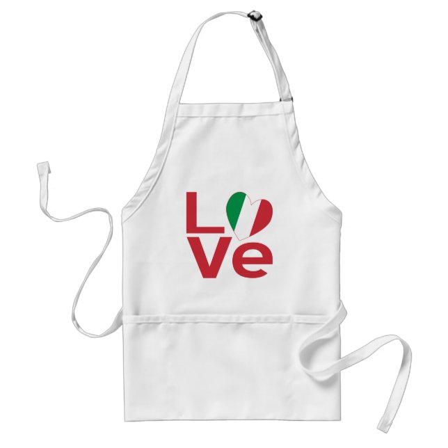 Italy in Love Standard Apron (Front)