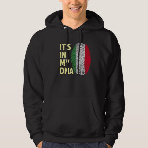Italy In My Dna Italian Flag Team Italia Hoodie