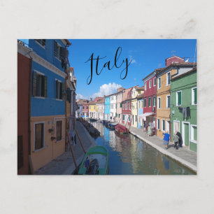 Italy in Summer Postcard