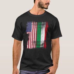 Italy Italia Italian American Flag Pride Vintage   T-Shirt