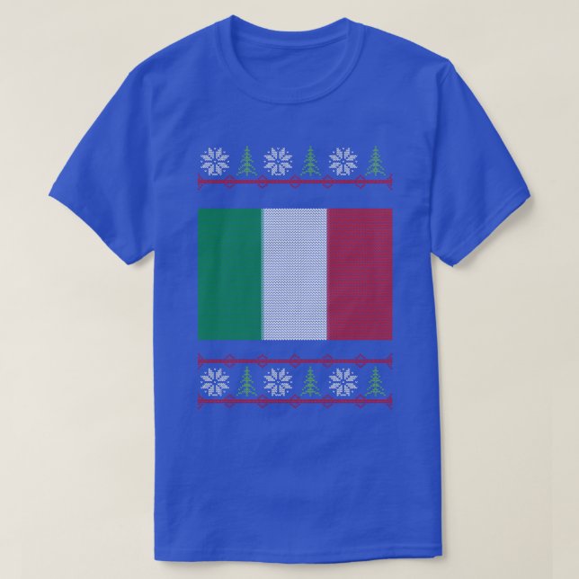 Italy Italian Christmas Ugly Sweater (Design Front)