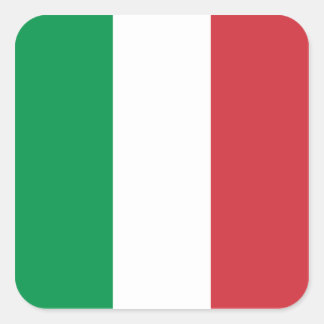 Italy/Italian Flag Square Sticker
