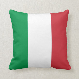 Italy (Italian) Flag Throw Pillow