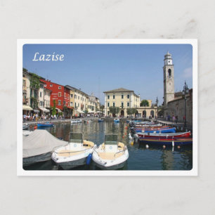 Italy - Lake Garda - Lazise - Port - Postcard