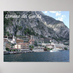 Italy - Lake Garda - Limone del Garda - Poster