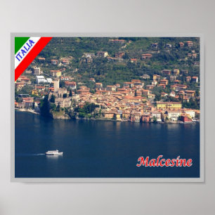 Italy - Lake Garda - Malcesine - Poster