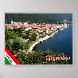 Italy - Lake Maggiore - Cannobio - Poster