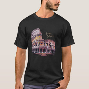 Italy Landmark Rome Italy Souvenir Italia Roma Col T-Shirt