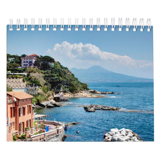 Italy landscape seasons calendar (Cover)