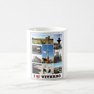 Italy - Lazio - Viterbo - I Love - Coffee Mug