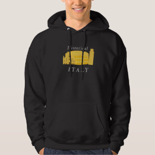 Italy Leaning Tower Of Pisa Colosseum Rome Milan C Hoodie