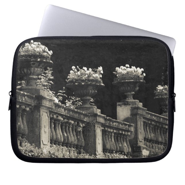 Italy, Lecco Province, Varenna. Lakeside Laptop Sleeve (Front)