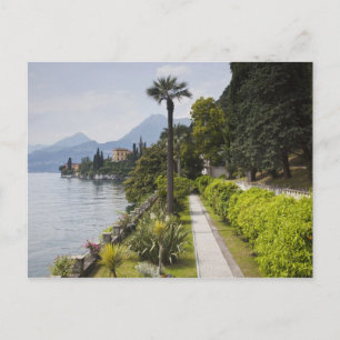 Italy, Lecco Province, Varenna. Villa Monastero, Postcard