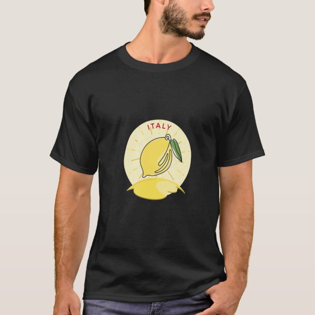 Italy Lemons Lemon T-Shirt (Front)