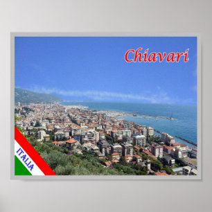 Italy - Liguria - Chiavari - Poster