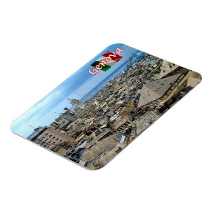 Italy - Liguria - Genoa - Downtown - Magnet