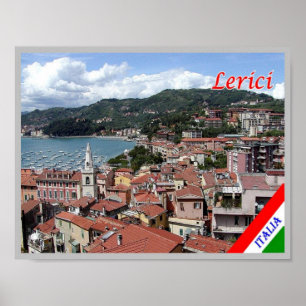 Italy - Liguria - Lerici - Poster
