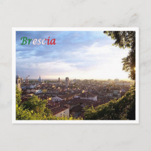 Italy - Lombardy - Brescia - Sunset - Postcard