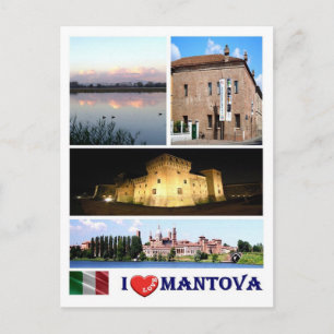 Italy - Lombardy - Mantova - I Love - Postcard