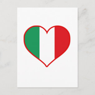 Italy Love Postcard