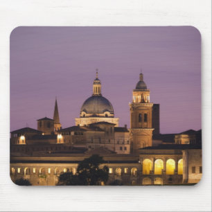 Italy, Mantua Province, Mantua. Town view and 2 Mouse Pad