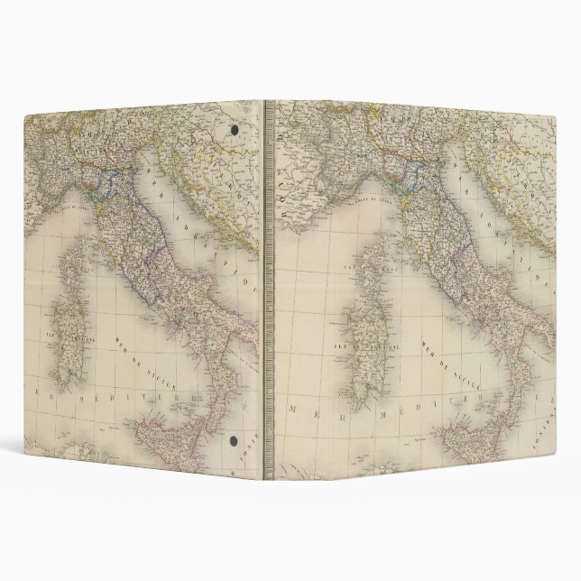 Italy Map Binder (Background)