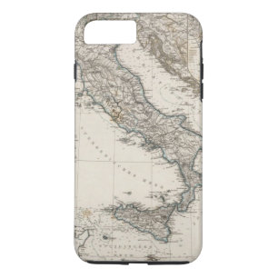 Italy Map by Stieler Case-Mate iPhone Case