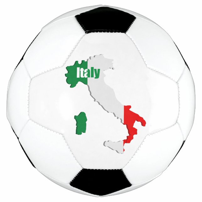 Italy map soccer ball (Front)