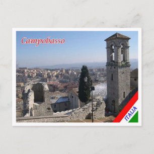 Italy - Molise - Campobasso - Bell Tower - Postcard