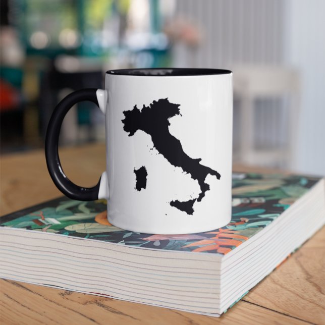 Italy Mug (Add text to create your own souvenir coffee cup.)