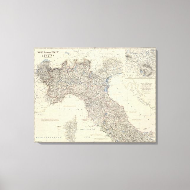 Italy N, central Canvas Print (Front)