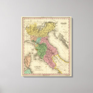Italy North Part Canvas Print