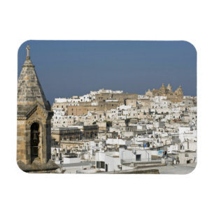 Italy, Ostuni, close up view of old city Magnet