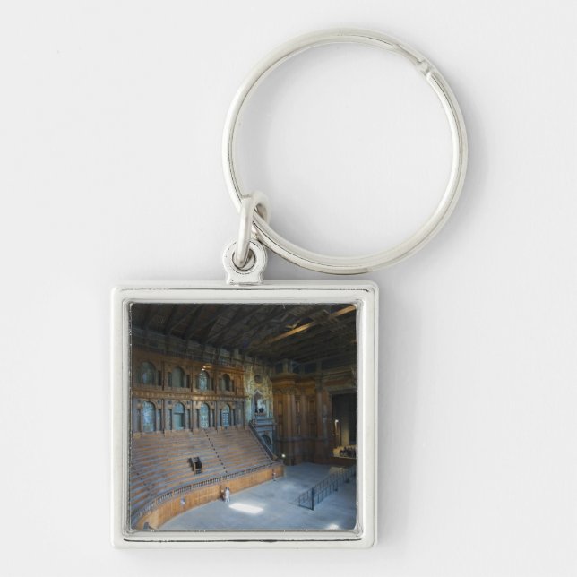 Italy, Parma, Teatro Farnese Keychain (Front)