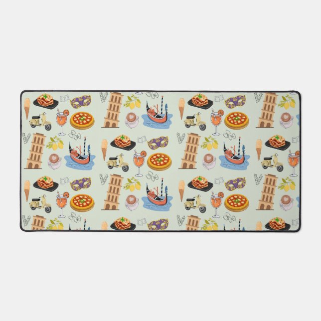 Italy Perfect Vacation Desk Mat (Front)