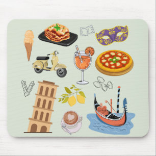 Italy Perfect Vacation Mouse Pad