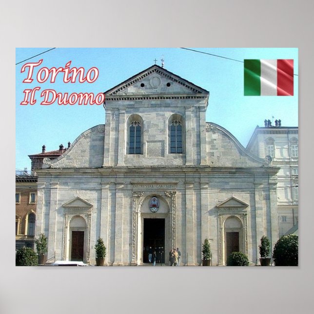 Italy - Piedmont - Torino - Cathedral - Poster (Front)