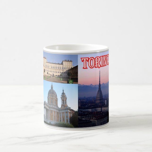 Italy - Piedmont - Torino - Mosaic - Coffee Mug (Center)