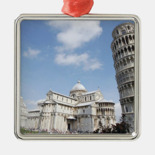 Italy, Pisa. Cathedral, baptistry and Leaning Metal Ornament