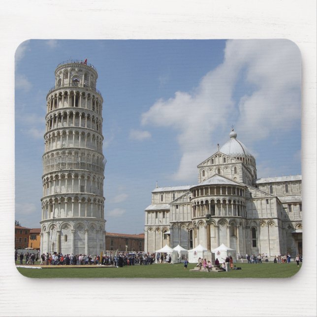 Italy, Pisa. Leaning Tower of Pisa and Mouse Pad (Front)