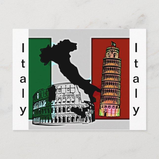 Italy Post Card (Front)