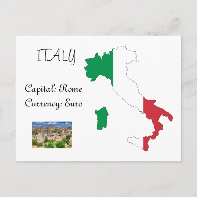 Italy Postcard (Front)