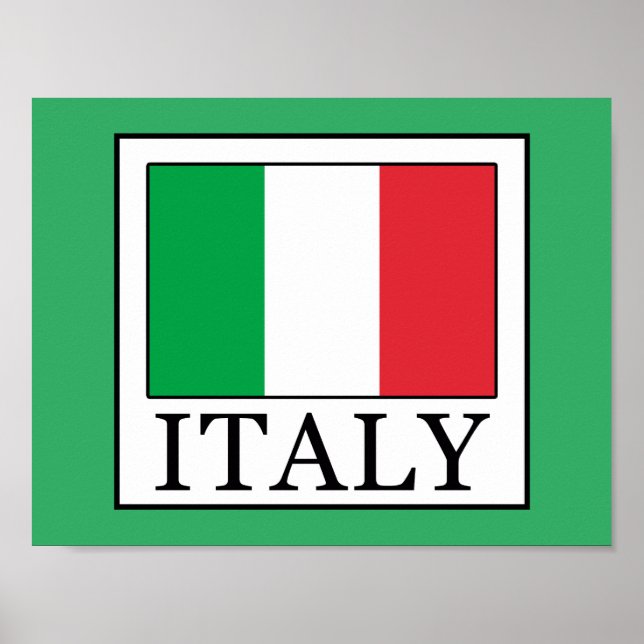 Italy Poster (Front)